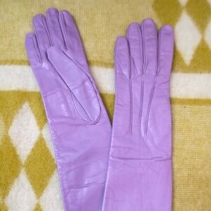 Barneys New York Leather Gloves